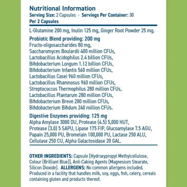 Solutions Gut Health - 60 caps d'Applied Nutrition