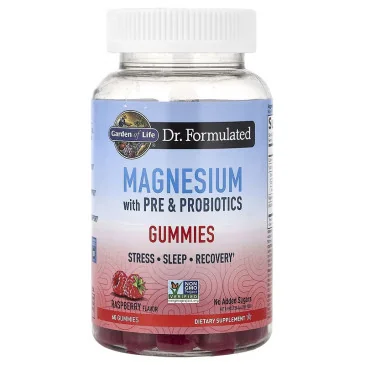 Dr. Formulated Magnesium with Pre & Probiotics Gummies Garden of Life