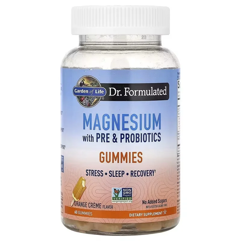 Dr. Formulated Magnesium with Pre & Probiotics Gummies Garden of Life