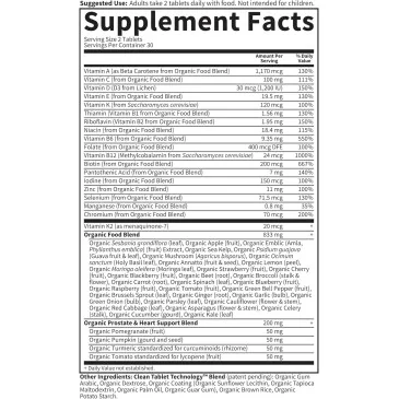 Mykind Men's Multi 40+ de Garden of Life pas cher