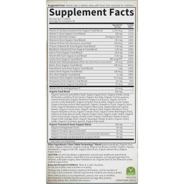 Mykind Men's Multi 40+ de Garden of Life pas cher