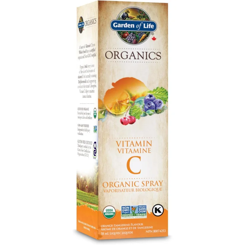 Mykind Vitamin C Spray - 58 ml de Garden of Life pas cher