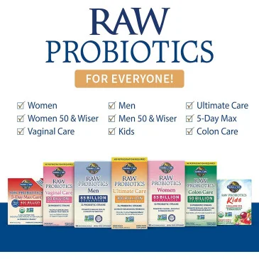 Raw Probiotics Ultimate Care - 30 vcaps de Garden of Life