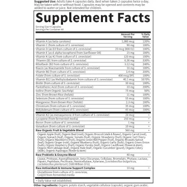 Vitamin Code Men - 240 vcaps de Garden of Life pas cher