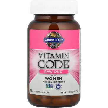 Vitamin Code RAW ONE for Women - 75 vcaps de Garden of Life