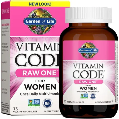 Vitamin Code RAW ONE for Women - 75 vcaps de Garden of Life