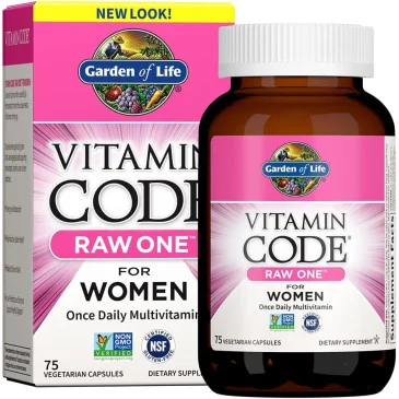 Vitamin Code RAW ONE for Women - 75 vcaps de Garden of Life