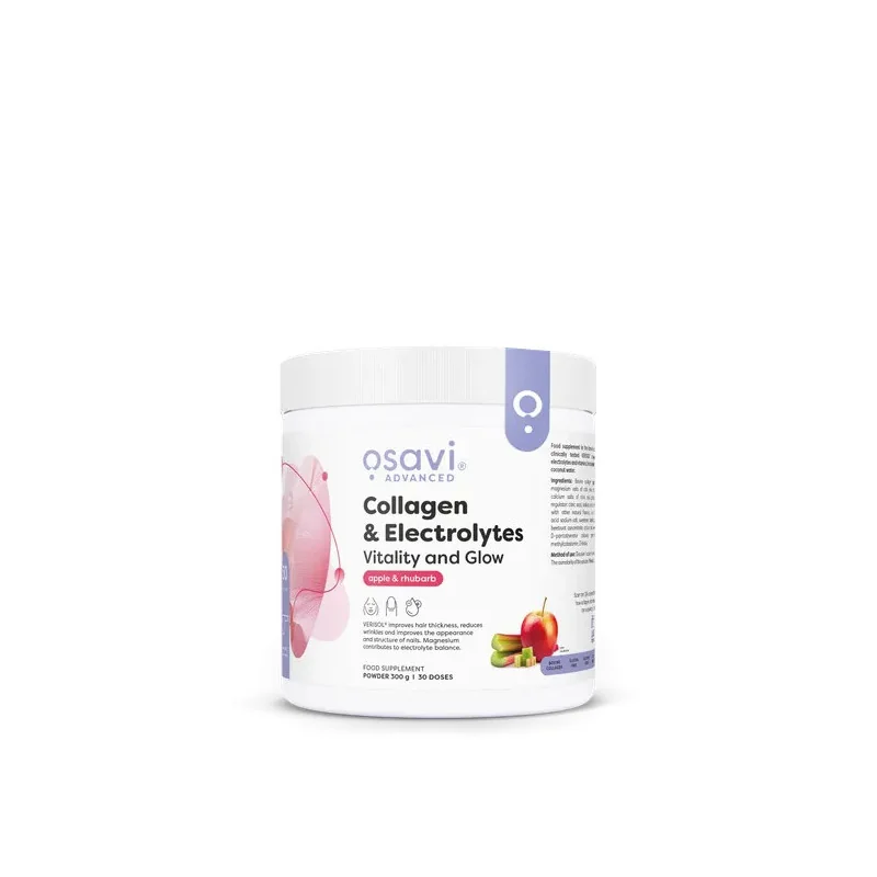 Collagen Electrolytes Vitality and Glow - 300 grams - Osavi
