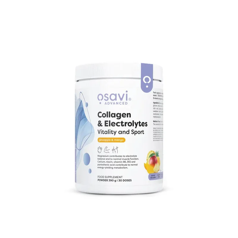 Collagen Electrolytes Vitality and Sport - 390 grams - Osavi