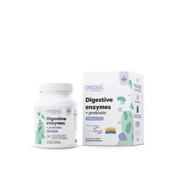 Digestive enzymes + probiotic - 60 vegan caps d'Osavi