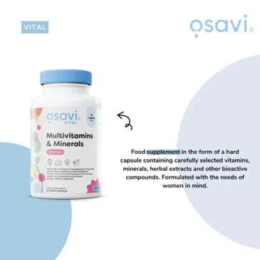 Multivitamins & Minerals Woman d'Osavi pas cher