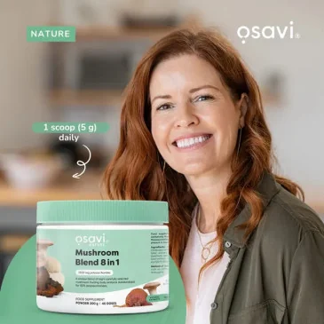 Mushroom Blend 8 in 1 - 200 grams d'Osavi pas cher