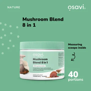 Mushroom Blend 8 in 1 - 200 grams d'Osavi pas cher
