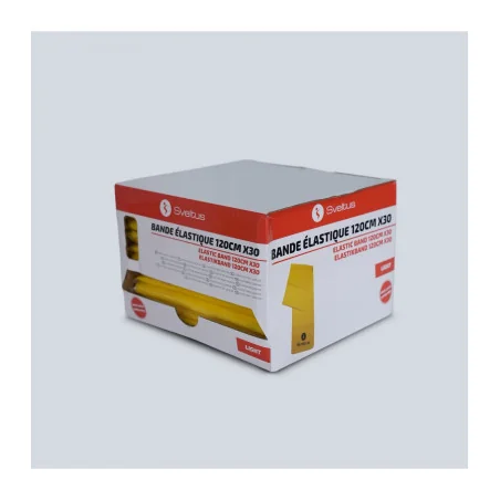 Set de 30 bandes Elastique TPE 120cm - Sveltus