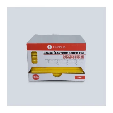 Set de 30 bandes Elastique TPE 120cm de Sveltus pas cher