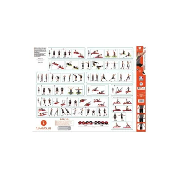 Poster Elastiband® 3 forces de Sveltus pas cher