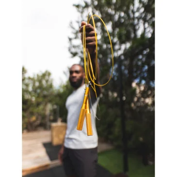 Corde à sauter ajustable aluminium de Sveltus pas cher - Nutriwellness