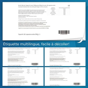 Omega Curcumin, 1200mg - 60 softgels de Nordic Naturals