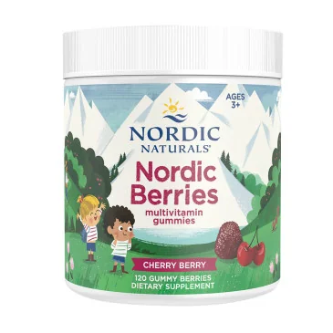 Nordic Berries Multivitamin - 120 gummy berries de Nordic Naturals