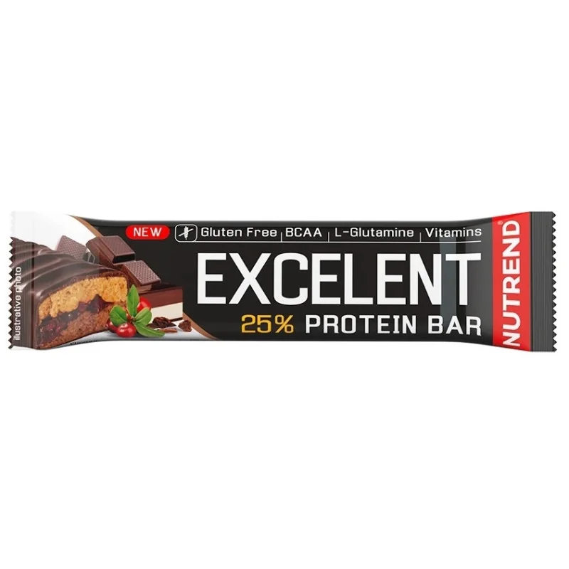 Excelent 25% Protein Bar Double - 18 x 85g - Nutrend