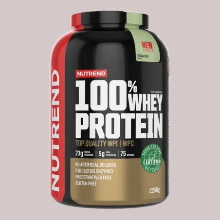 100% Whey Protein - Pistachio - 2250 grams de Nutrend pas cher