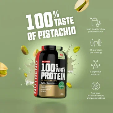 100% Whey Protein - Pistachio - 2250 grams de Nutrend pas cher