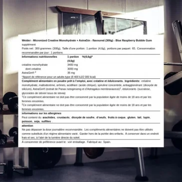 Creatine Monohydrate Micronized - 300 grams de Weider