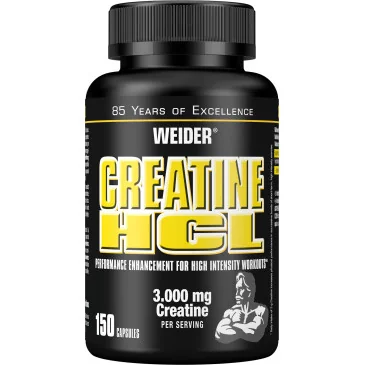 Creatine HCl - 150 caps de Weider pas cher - Nutriwellness