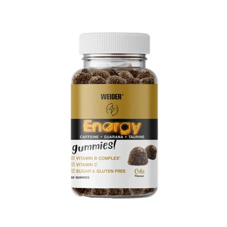 Energy Caffeine Gummies de Weider pas cher