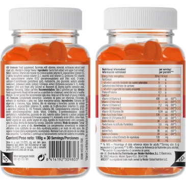 Immune Up, Orange - 60 gummies de Weider pas cher