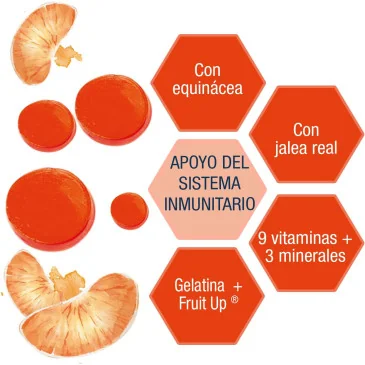 Immune Up, Orange - 60 gummies de Weider pas cher