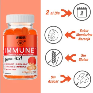 Immune Up, Orange - 60 gummies - Weider