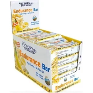 Victory Endurance Bar, Banana White Chocolate - 25 x 85g - Weider