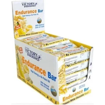 Victory Endurance Bar, Banana White Chocolate - 25 x 85g de Weider