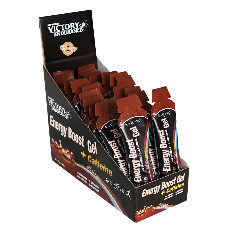 Energy Boost Gel + Caffeine - Boite de 24 Victory Endurance - Weider