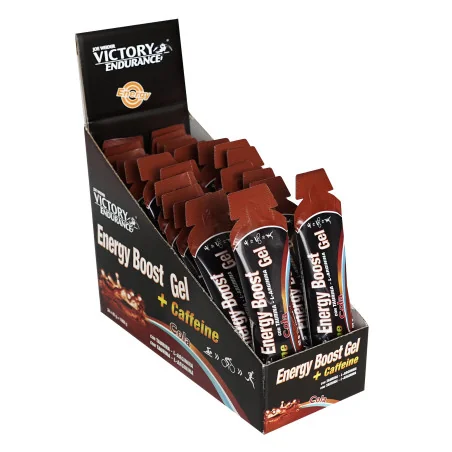 Energy Boost Gel + Caffeine - Boite de 24 Victory Endurance de Weider