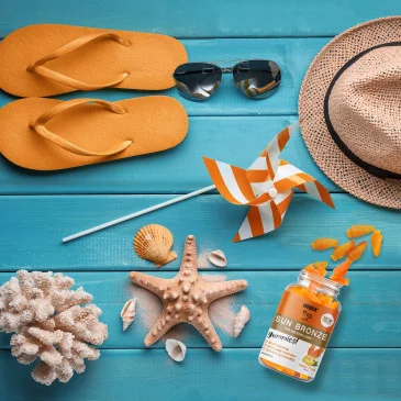 Bronze Gummies, Mango Peach - 40 gummies de Weider pas cher