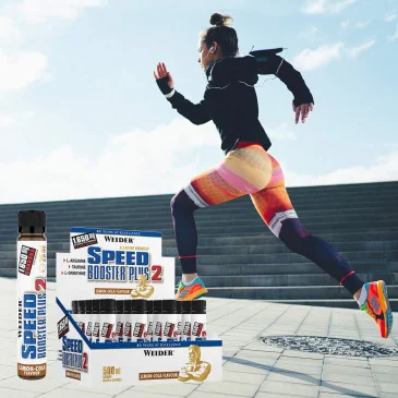 Speed Booster Plus 2, Lemon-Cola - 20 x 25 ml de Weider pas cher