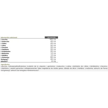 Premium EAA+L-Glutamine de Weider pas cher