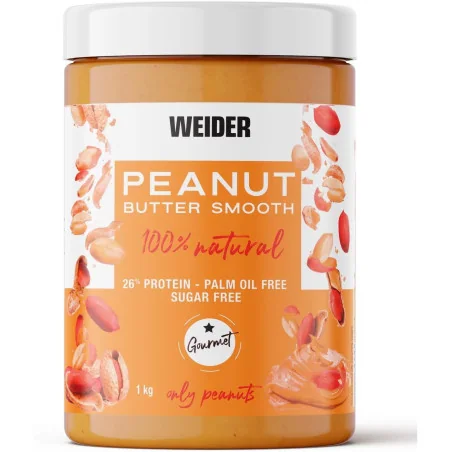 Peanut Butter Smooth 1kg de Weider pas cher - Nutriwellness