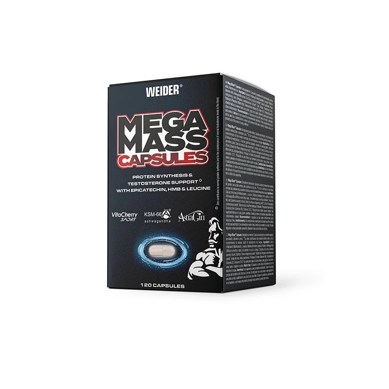 Mega Mass Capsules - 120 caps - Weider