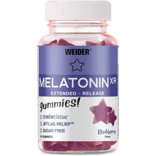 Melatonin XR, Blackberry - 60 gummies de Weider pas cher
