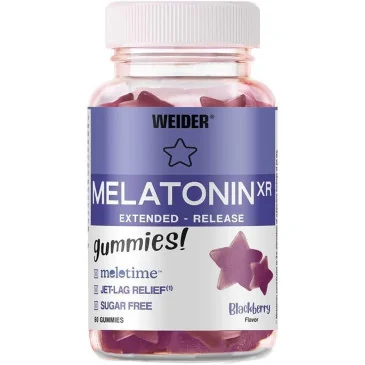 Melatonin XR, Blackberry - 60 gummies de Weider pas cher