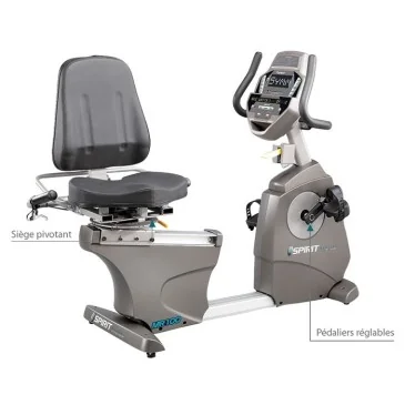 Vélo Médicale MR100 | Spirit Fitness