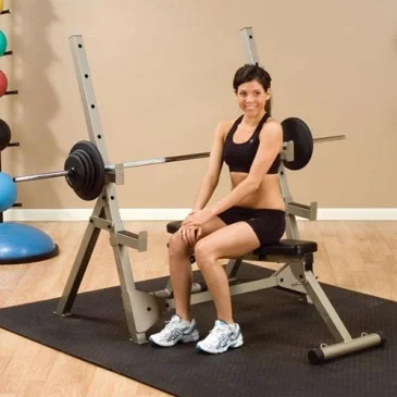 Best Fitness Rack Olympique Home 7 positions | Body-Solid