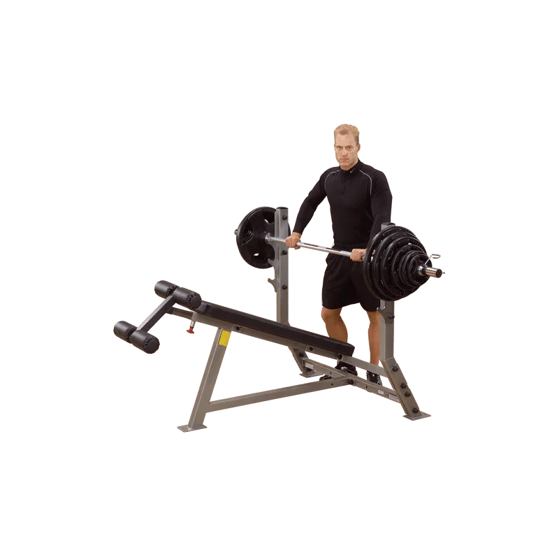 Pro Club Line Banc décliné olympique Pro Leverage - Body-Solid