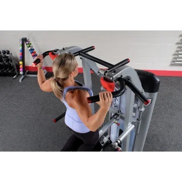 Machine dorsaux assistée contrepoids 105kg | Body-Solid