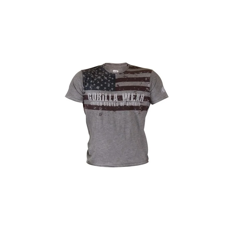 USA Flag Tee - Gorilla Wear