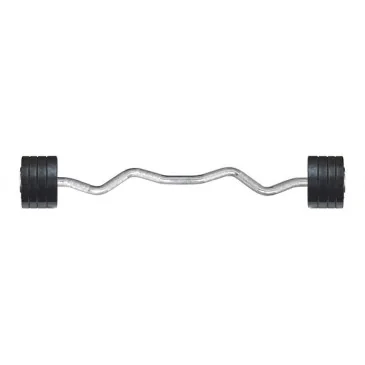 Fixed Barbell EZ Curl Bar | Body-Solid