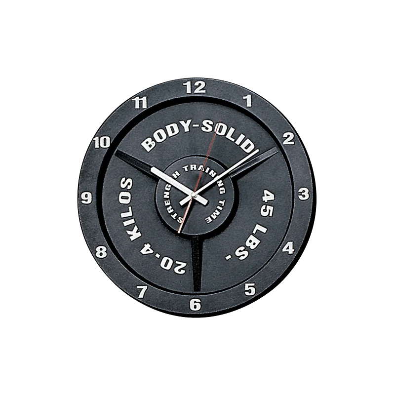 Horloge forme disque - Body-Solid